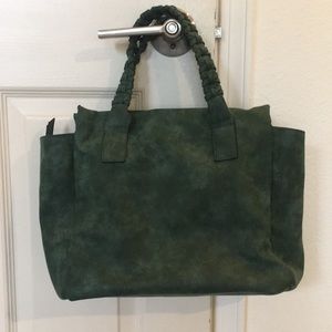 Francesca’s Green Emerald Satchel